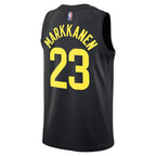 Lauri Markkanen Utah Jazz Jordan Brand Unisex Swingman Player Jersey - Statement Edition - Black