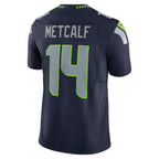 DK Metcalf Seattle Seahawks Nike 50th Season Vapor F.U.S.E. Limited Jersey - College Navy