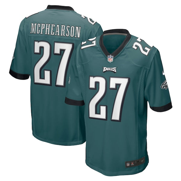 Zech McPhearson Philadelphia Eagles Nike Game Jersey - Midnight Green