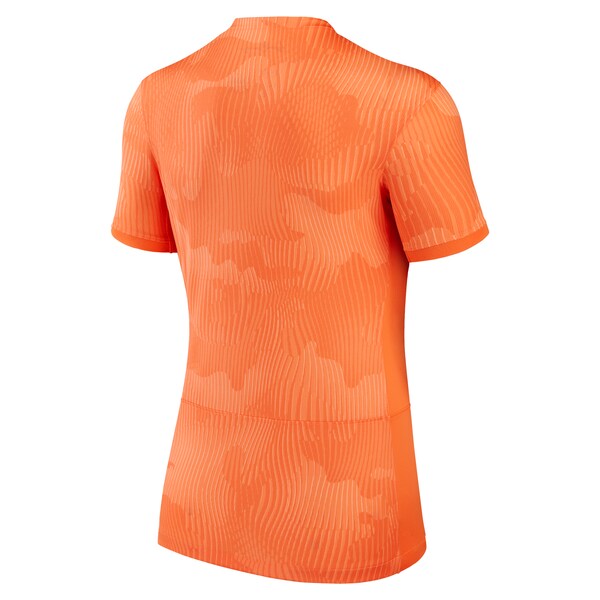 Netherlands Women's National Team Nike Women's 2023 Home Stadium Replica Jersey - Orange