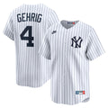 Lou Gehrig New York Yankees Nike Throwback Cooperstown Collection Limited Jersey - White