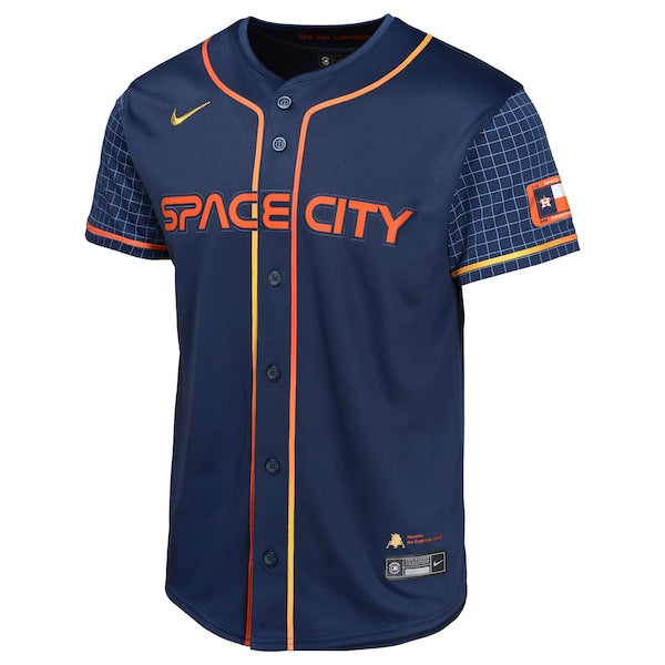 Yordan Alvarez Houston Astros Nike Youth City Connect Limited Player Jersey - Navy
