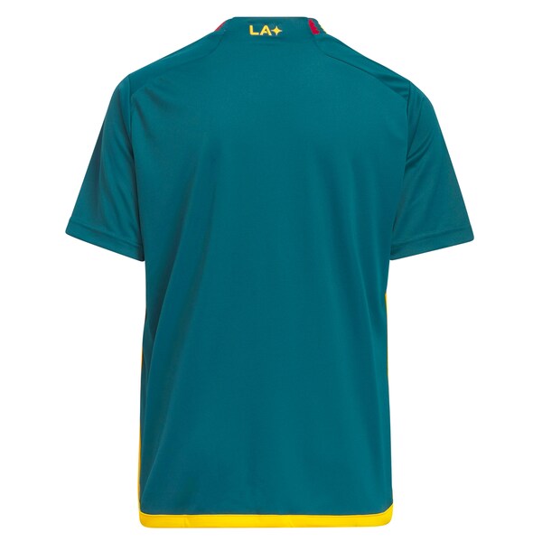 LA Galaxy adidas Youth 2024 LA Kit Replica Jersey - Green