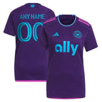 Charlotte FC adidas Women's 2023 Crown Jewel Kit Replica Custom Jersey - Purple