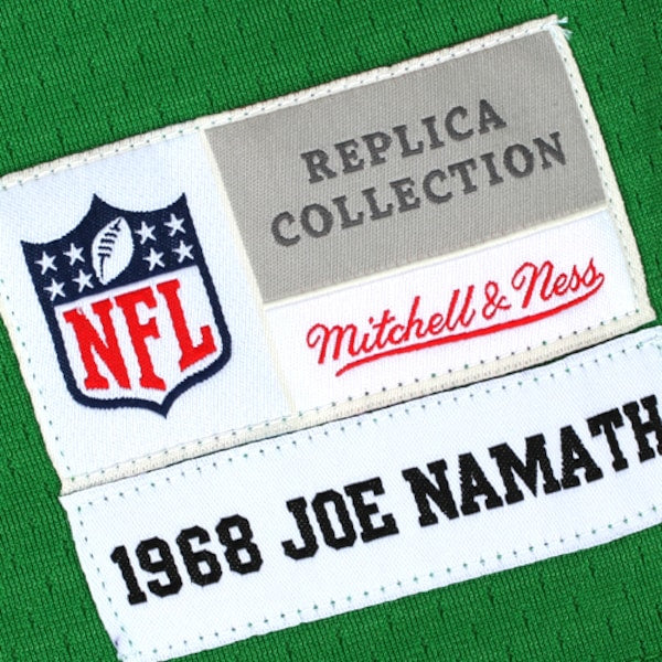 Joe Namath New York Jets Retired Player Legacy Replica Jersey - Green