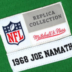 Joe Namath New York Jets Retired Player Legacy Replica Jersey - Green
