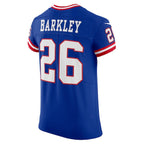 Saquon Barkley New York Giants Nike Classic Vapor Elite Player Jersey - Royal