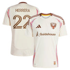 Aaron Herrera D.C. United adidas 2025 The Soul Kit Replica Player Jersey - Natural
