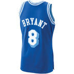 Youth Los Angeles Lakers Kobe Bryant Royal 1996-97 Hardwood Classics Authentic Player Jersey- Blue/Gold/Purple