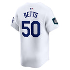 Mookie Betts Los Angeles Dodgers Nike 2024 MLB World Tour Seoul Series Home Limited Player Jersey - White