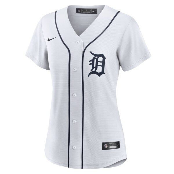 Riley Greene Detroit Tigers Nike Women's Home Replica Player Jersey - White