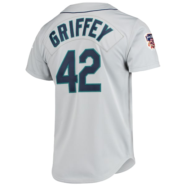 Ken Griffey Jr. Seattle Mariners 20th Anniversary Cooperstown Collection Authentic Jersey - Gray
