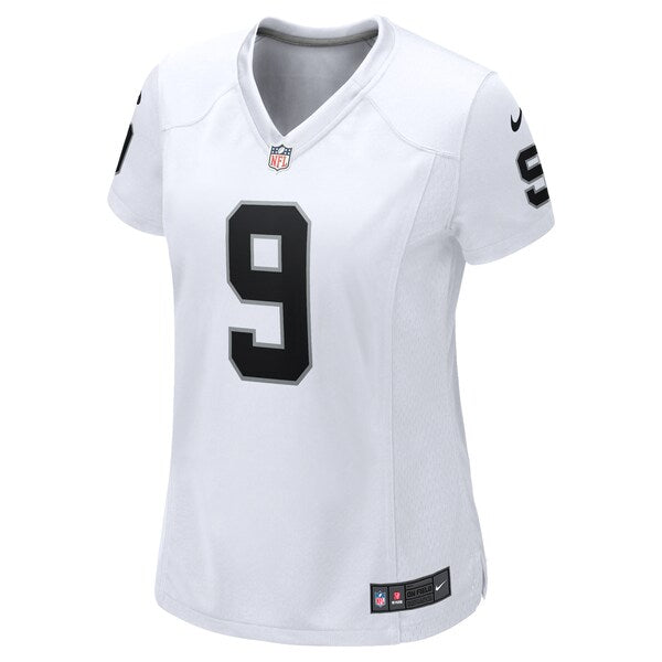 Tyree Wilson Las Vegas Raiders Nike Women's  Game Jersey -  White/Black