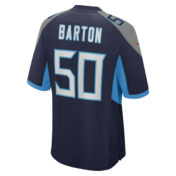 Cody Barton Tennessee Titans Nike Team Game Jersey -  Navy