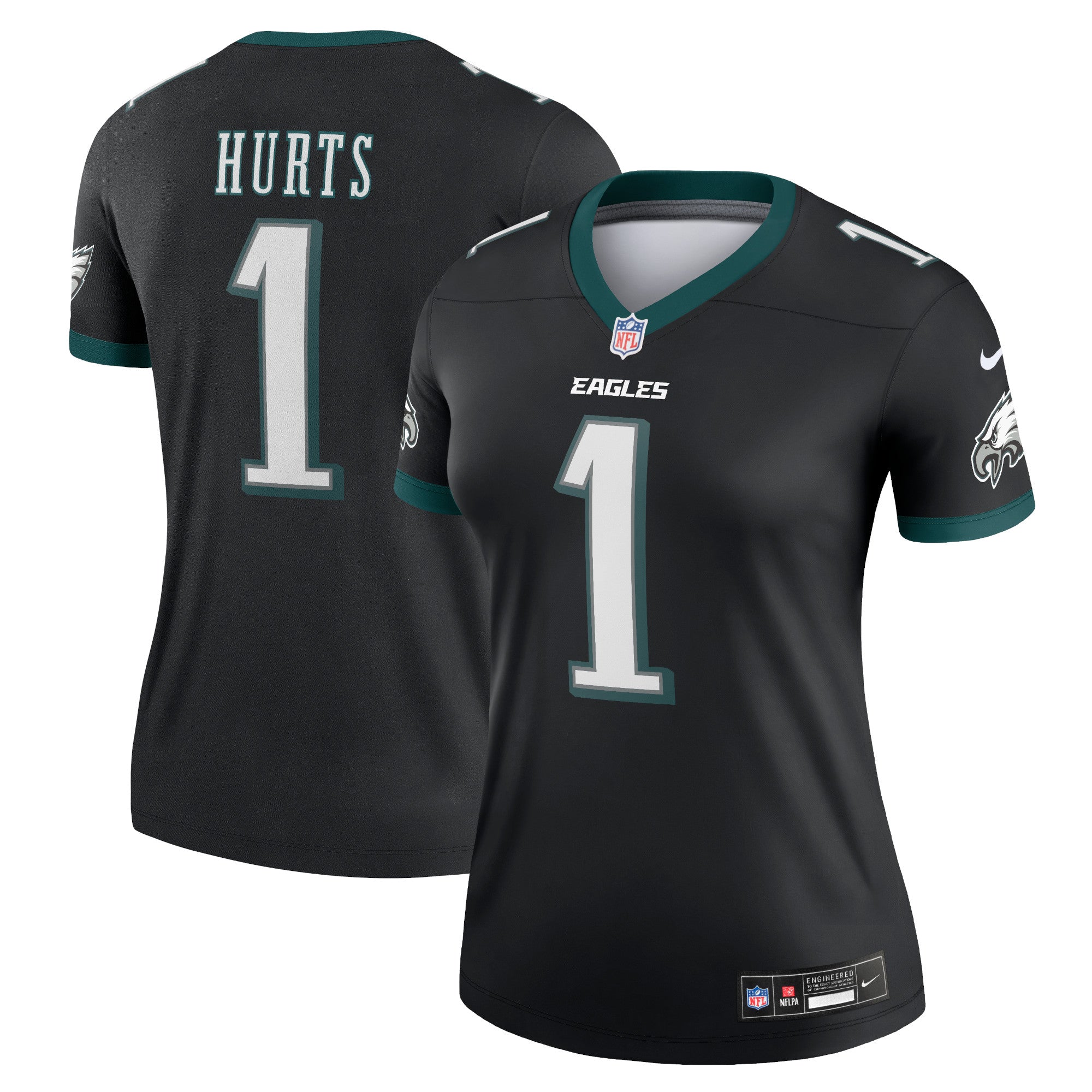 Jalen Hurts Philadelphia Eagles Nike Women's Legend Jersey - Midnight Green/Black/Kelly Green