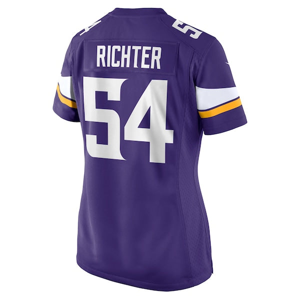 Bo Richter Minnesota Vikings Nike Women's Team Game Jersey -  Purple