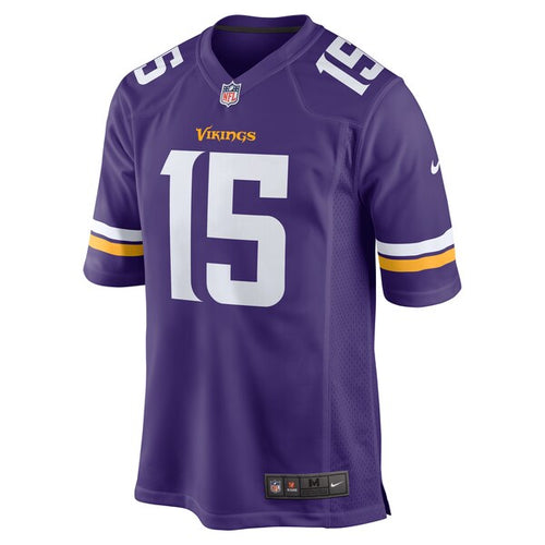 Dallas Turner Minnesota Vikings Nike 2024 NFL Draft First Round Pick Player Game Jersey - Purple
