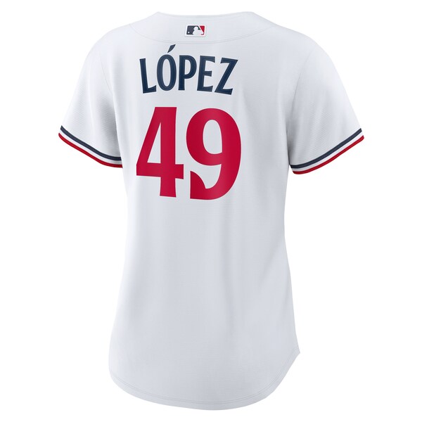 Pablo Lopez Minnesota Twins Nike Women's Home Replica Jersey - White