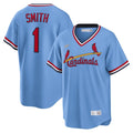 Ozzie Smith St. Louis Cardinals Nike Road Cooperstown Collection Player Jersey - Light Blue