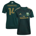 Jonathan Rodríguez Portland Timbers adidas Women's 2025 Forever Green & Gold Replica Player Jersey - Green