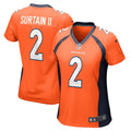 Patrick Surtain II Denver Broncos Nike Women's Game Jersey - Orange/Navy