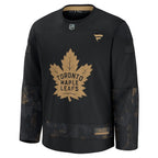 Toronto Maple Leafs  2024 Military Appreciation Practice Jersey - Black