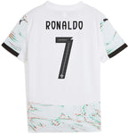2025 PUMA Cristiano Ronaldo Portugal Youth Away Authentic Jersey