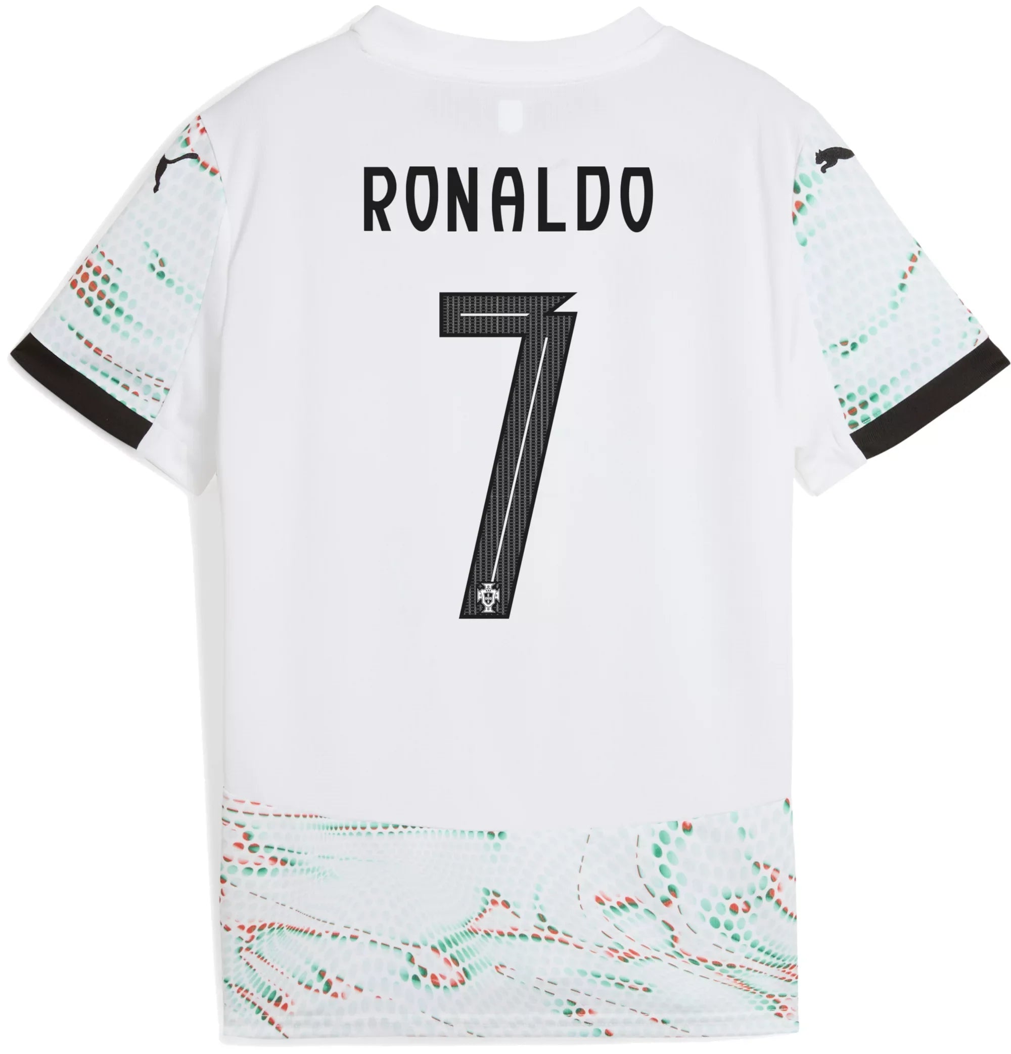 2025 PUMA Cristiano Ronaldo Portugal Youth Away Authentic Jersey
