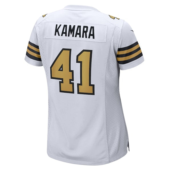Alvin Kamara New Orleans Saints Nike Women's Alternate Game Jersey -  White