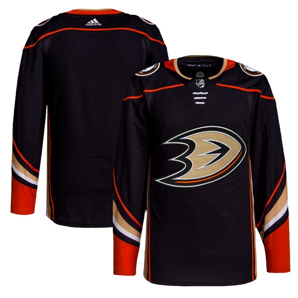 Anaheim Ducks adidas Men's Home Authentic Jersey - Black