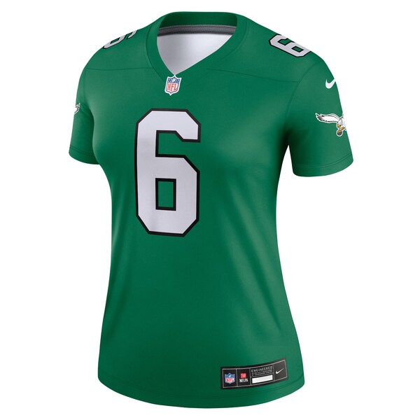 DeVonta Smith Philadelphia Eagles Nike Women's Alternate Legend Player Jersey - Kelly Green/Black
