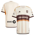 LAFC adidas 2024 Archive Authentic Jersey - Tan
