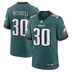 Quinyon Mitchell Philadelphia Eagles Nike 2024 NFL Draft First Round Pick Player Game Jersey - Midnight Green