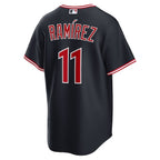 José Ramírez Cleveland Guardians Nike Alternate Replica Jersey - Navy/Red