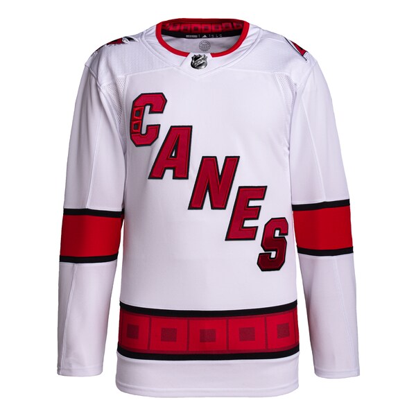 Carolina Hurricanes adidas Men's Away Primegreen Authentic Jersey - White