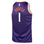 Devin Booker Phoenix Suns Nike Youth Swingman Jersey - Icon Edition - Purple