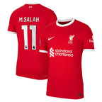 Mohamed Salah Liverpool Nike 2023/24 Home Authentic Player Jersey - Red/White