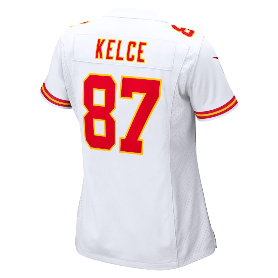 Travis Kelce Kansas City Chiefs Nike Women's Game Jersey - White