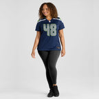 Tyrice Knight Seattle Seahawks Nike Women's Team Game Jersey -  College Navy