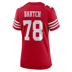 Ben Bartch San Francisco 49ers Nike Women's  Game Jersey -  Scarlet