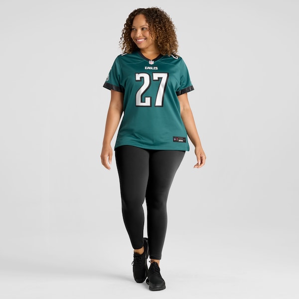 Quinyon Mitchell Philadelphia Eagles Nike Women's Team Game Jersey - Midnight Green