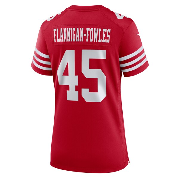 Demetrius Flannigan-Fowles San Francisco 49ers Nike Women's  Game Jersey -  Scarlet