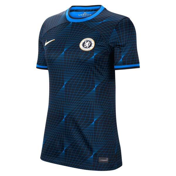 Moisés Caicedo Chelsea Nike Women's 2023/24 Away Stadium Replica Player Jersey - Navy/Blue