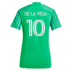 Pedro de la Vega Seattle Sounders FC adidas Women's 2024 The Anniversary Kit Replica Player Jersey – Green