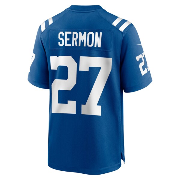 Trey Sermon Indianapolis Colts Nike  Game Jersey -  Royal