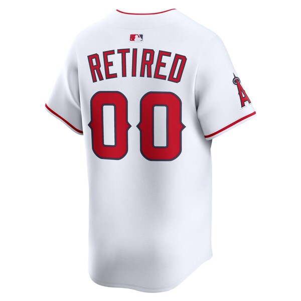 Los Angeles Angels Nike Home Limited Pick-A-Player Retired Roster Jersey - White