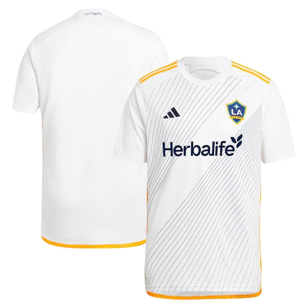 LA Galaxy adidas 2024 Angeleno Kit Replica Jersey - White