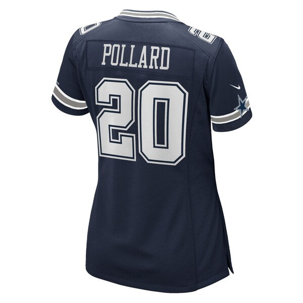 Tony Pollard Dallas Cowboys Nike Women's Game Player Jersey - Navy/White