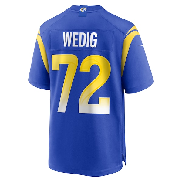 Trey Wedig Los Angeles Rams Nike Team Game Jersey -  Royal