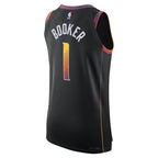 Devin Booker Phoenix Suns Jordan Brand Authentic Player Jersey - Statement Edition - Black